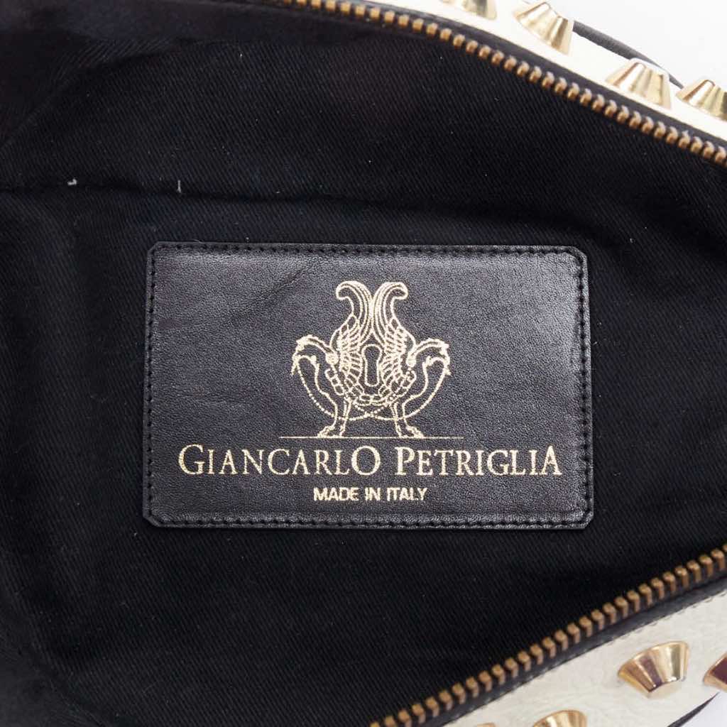 Giancarlo Petriglia Embellished Fold Clutch - Image 11