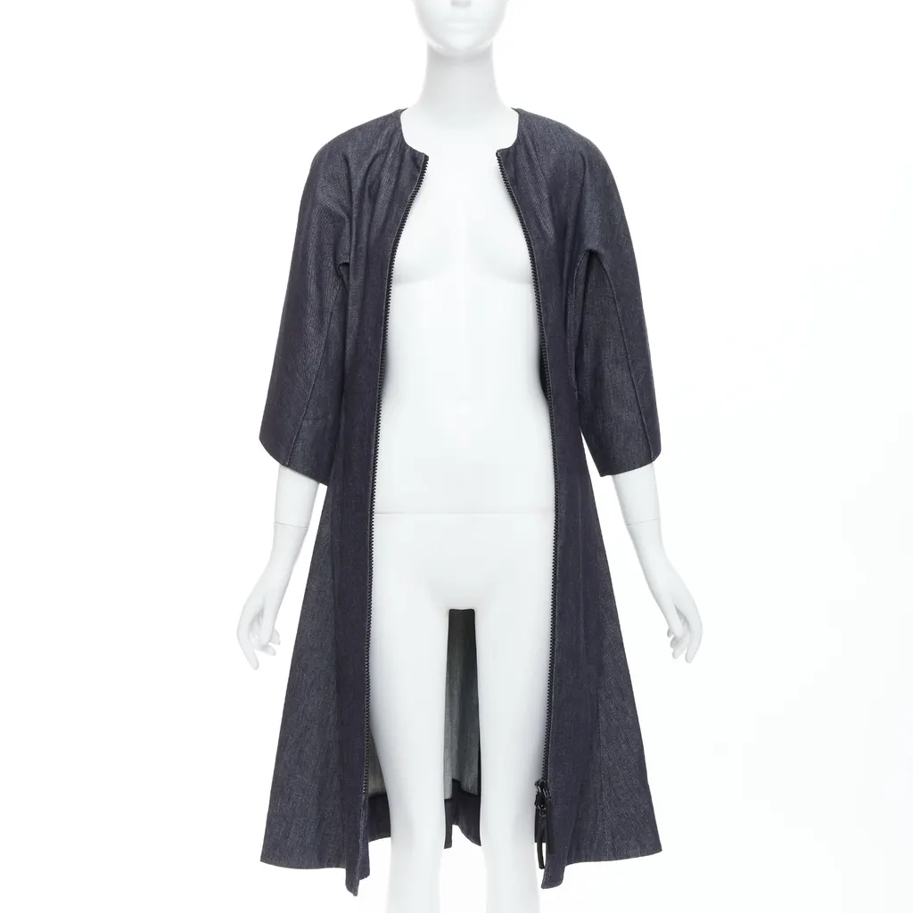 Marni Denim Dolman Dress Blue Cotton Never worn, with tag - Front View