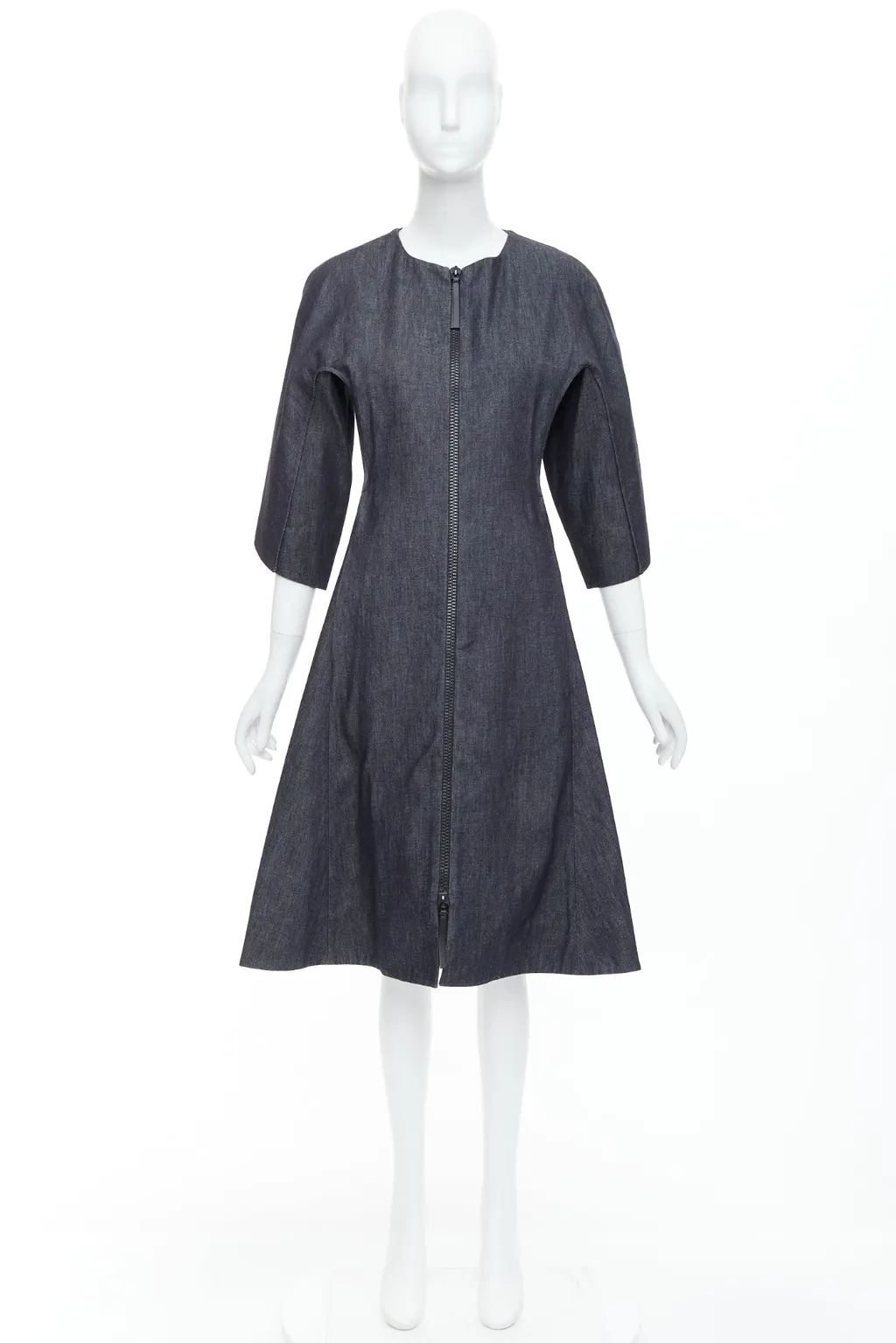 Marni Denim Dolman Dress Blue Cotton Never worn, with tag - Inside View