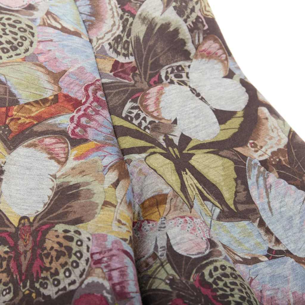Valentino Butterfly Pullover Sweater MultiColor Cotton Never worn - Back View