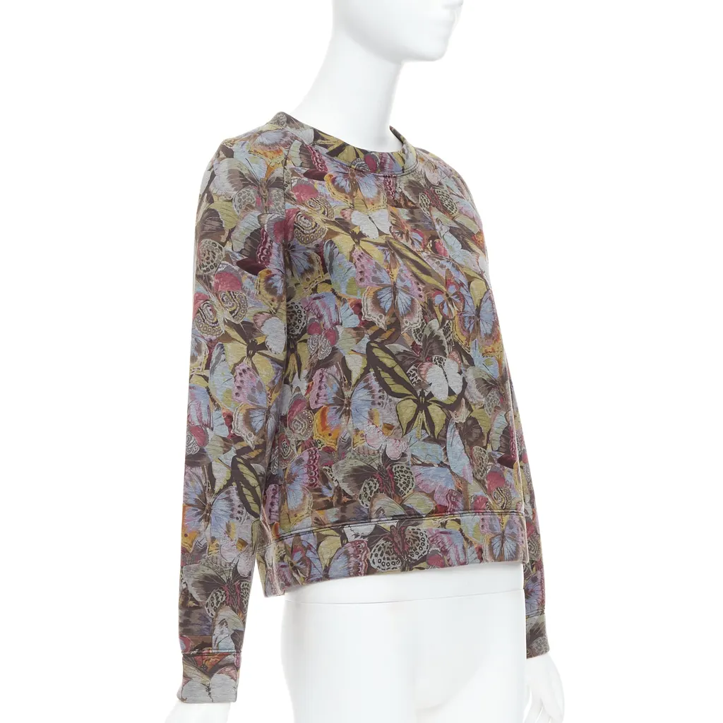 Valentino Butterfly Pullover Sweater MultiColor Cotton Never worn - Inside View