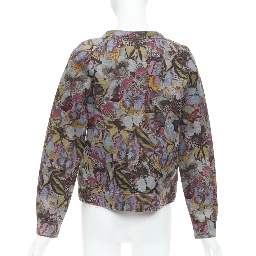 Valentino Butterfly Pullover Sweater MultiColor Cotton Never worn - Box View