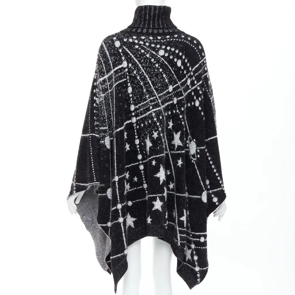 Saint Laurent Constellation Black Viscose Never worn - Box View