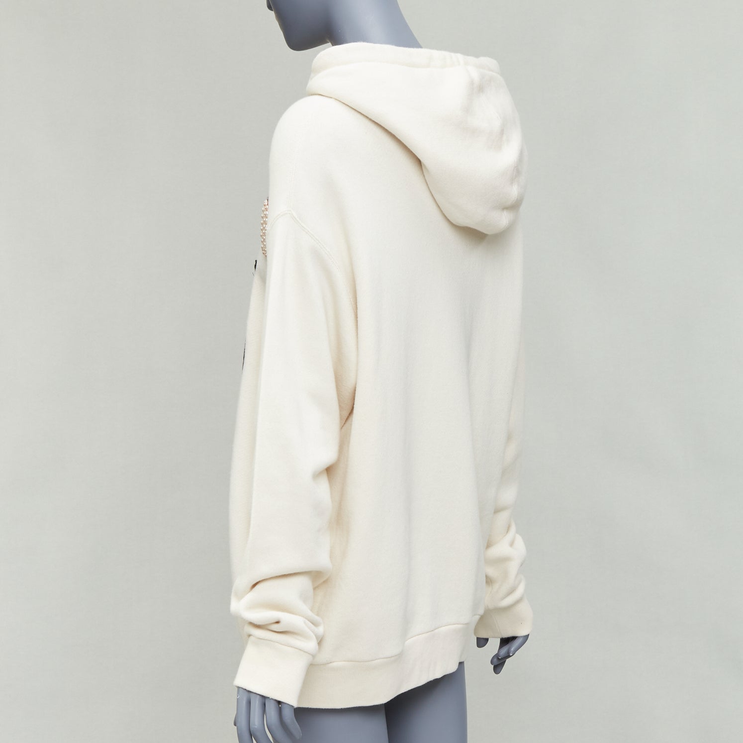 Gucci Embroidery Pearl Hoodie - Detail 1