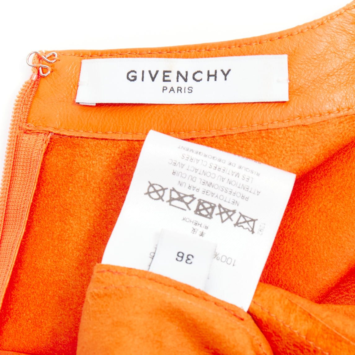 Givenchy Leather Hi-Low Shirt - Image 10