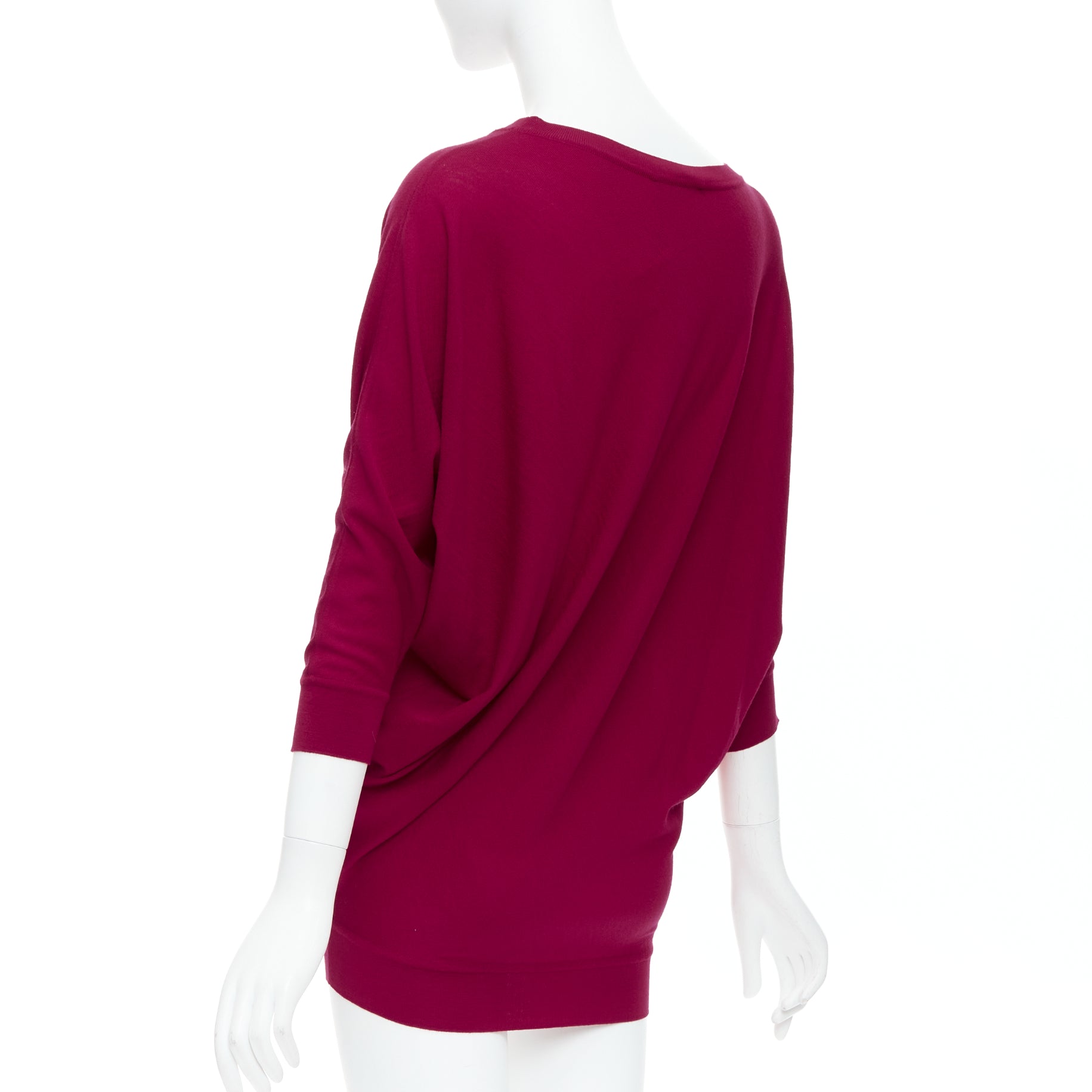 Alexander Mcqueen Asymmetric Drape Sweater - Detail 1
