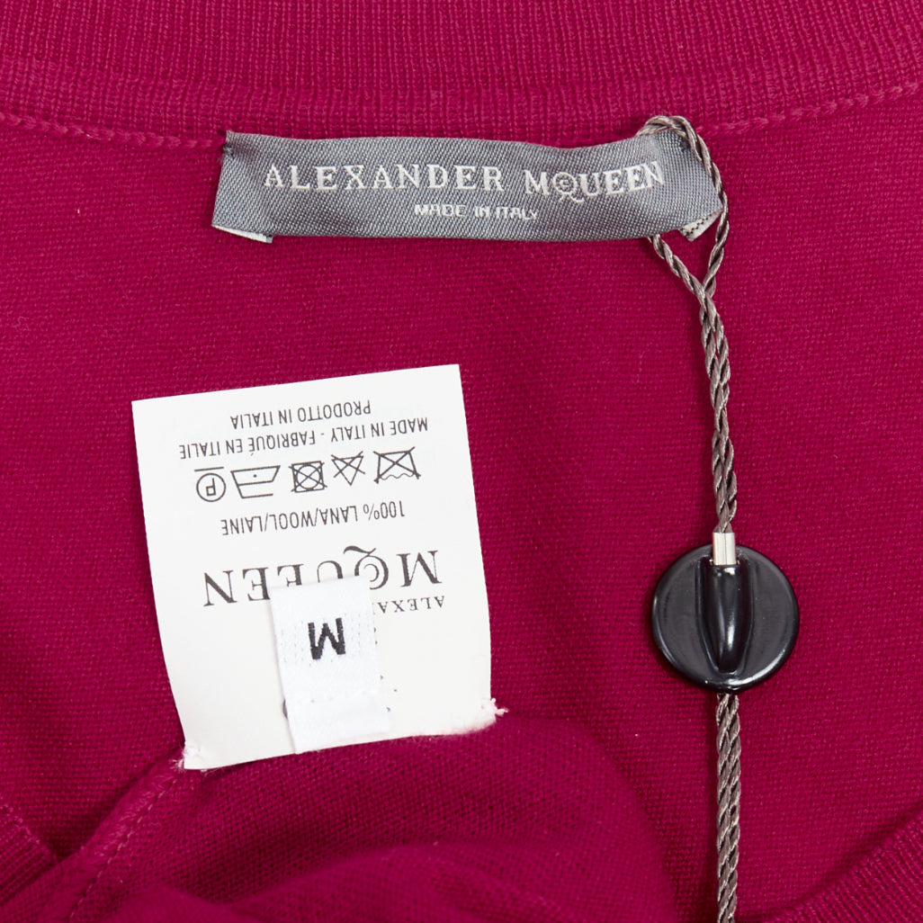 Alexander Mcqueen Asymmetric Drape Sweater - Image 10