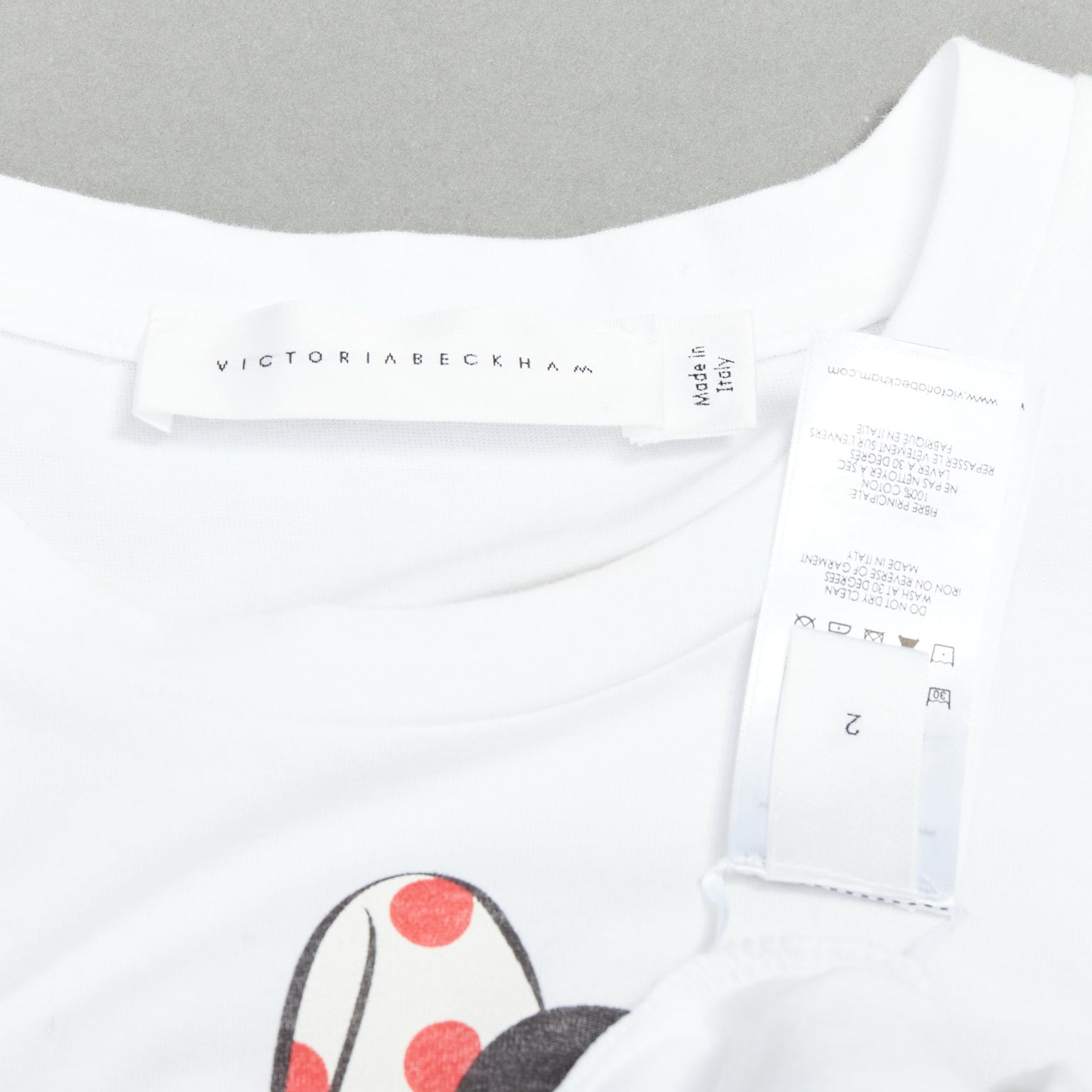 Victoria Beckham Mouse Print Tee - Image 10