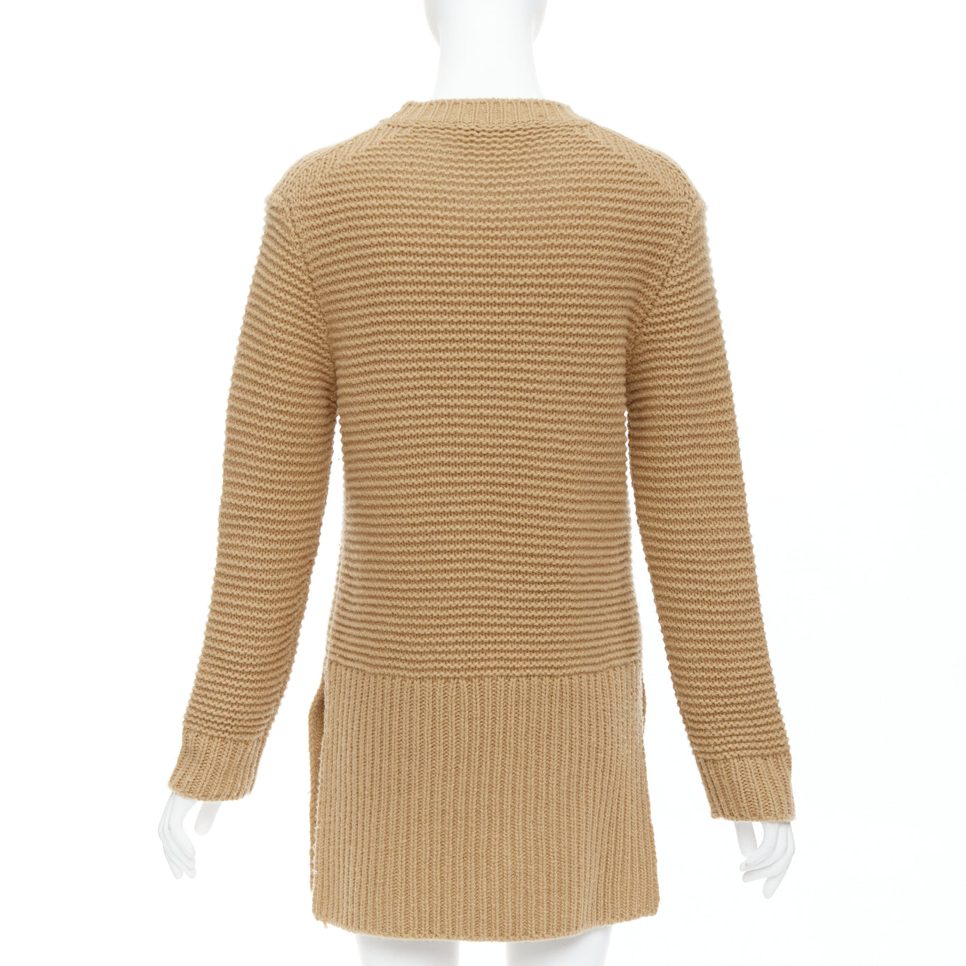 Marni Contrasting Ribbed Sweater - Side view