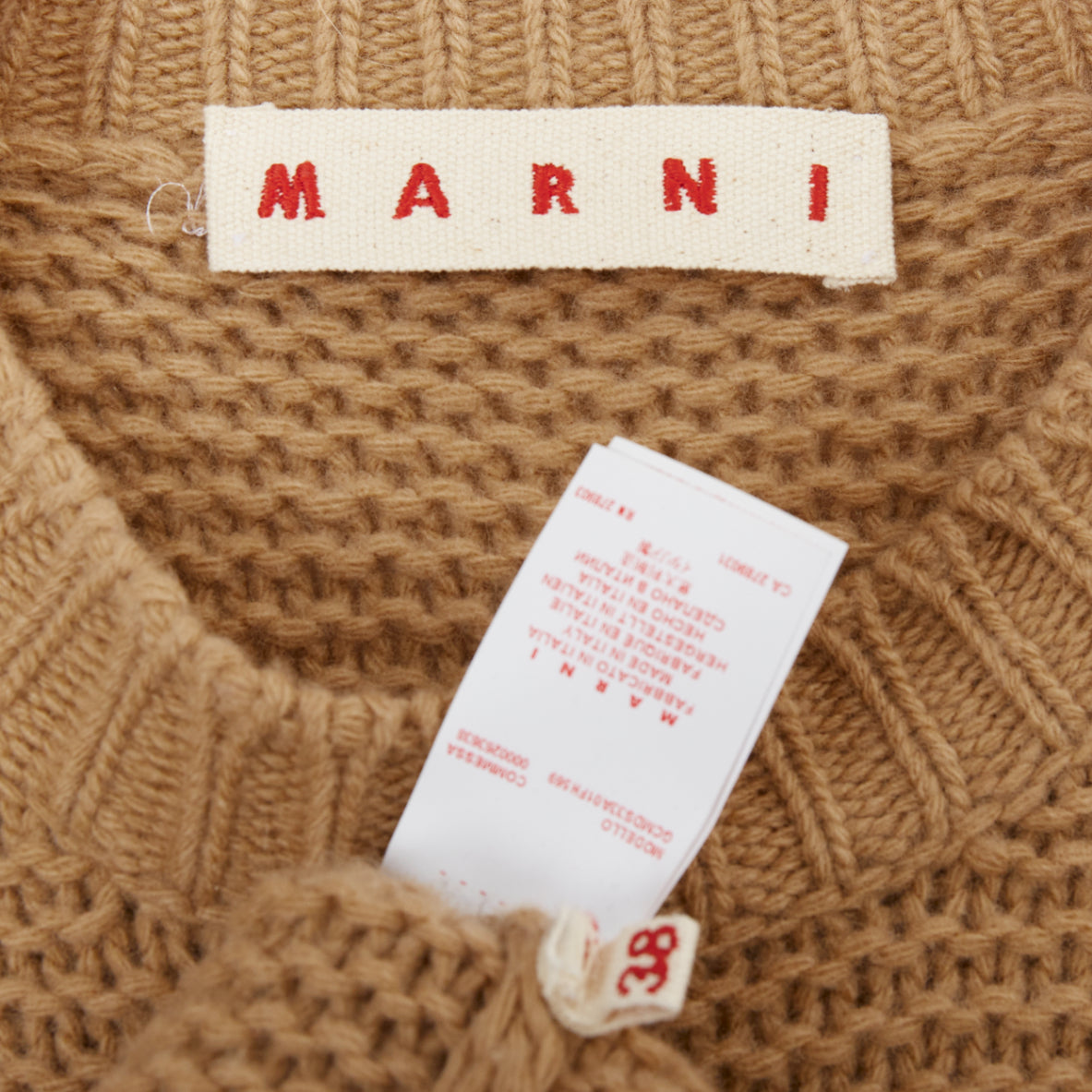 Marni Contrasting Ribbed Sweater - Image 10