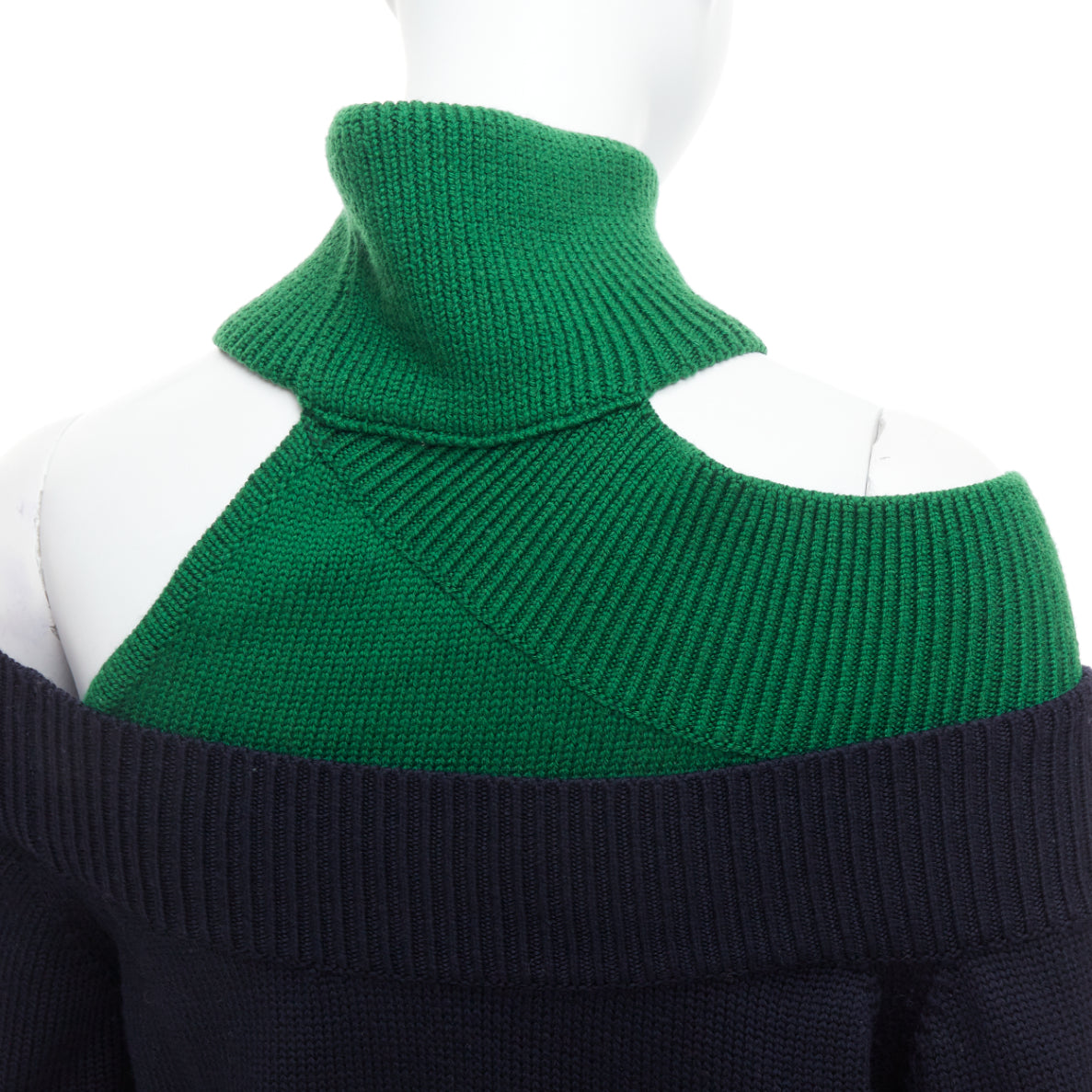 Monse Asymmetric Cut Out Sweater - Detail 2