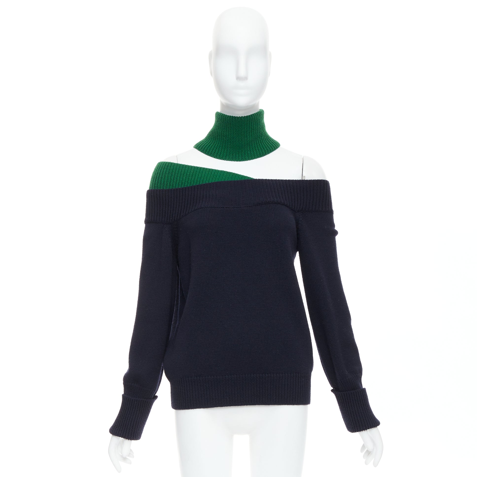 Monse Asymmetric Cut Out Sweater - Image 11