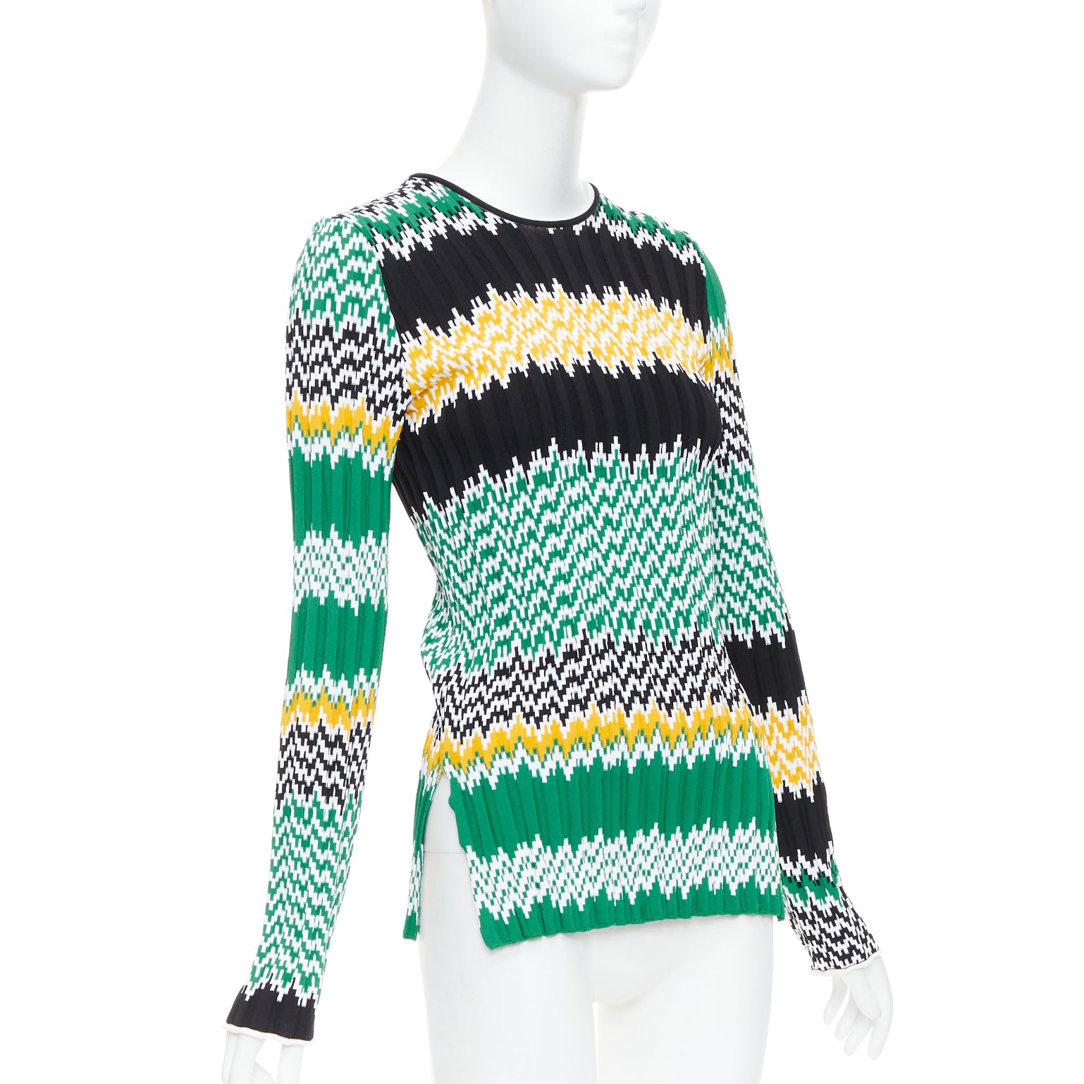 Celine Chevron Knit Sweater - Image 6