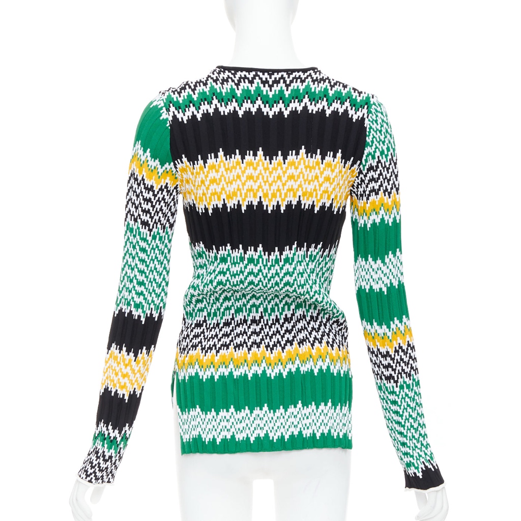 Celine Chevron Knit Sweater - Side view