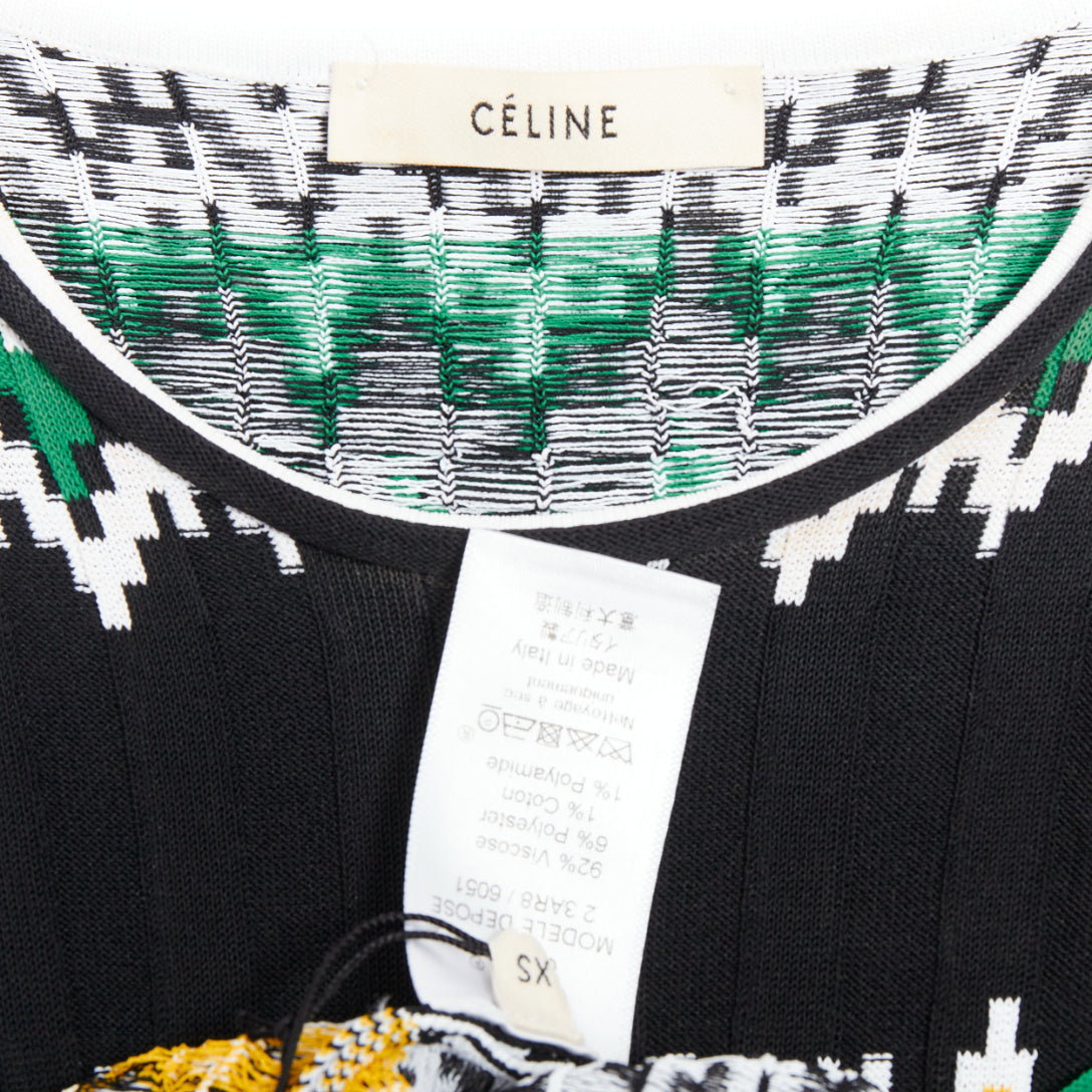 Celine Chevron Knit Sweater - Image 10