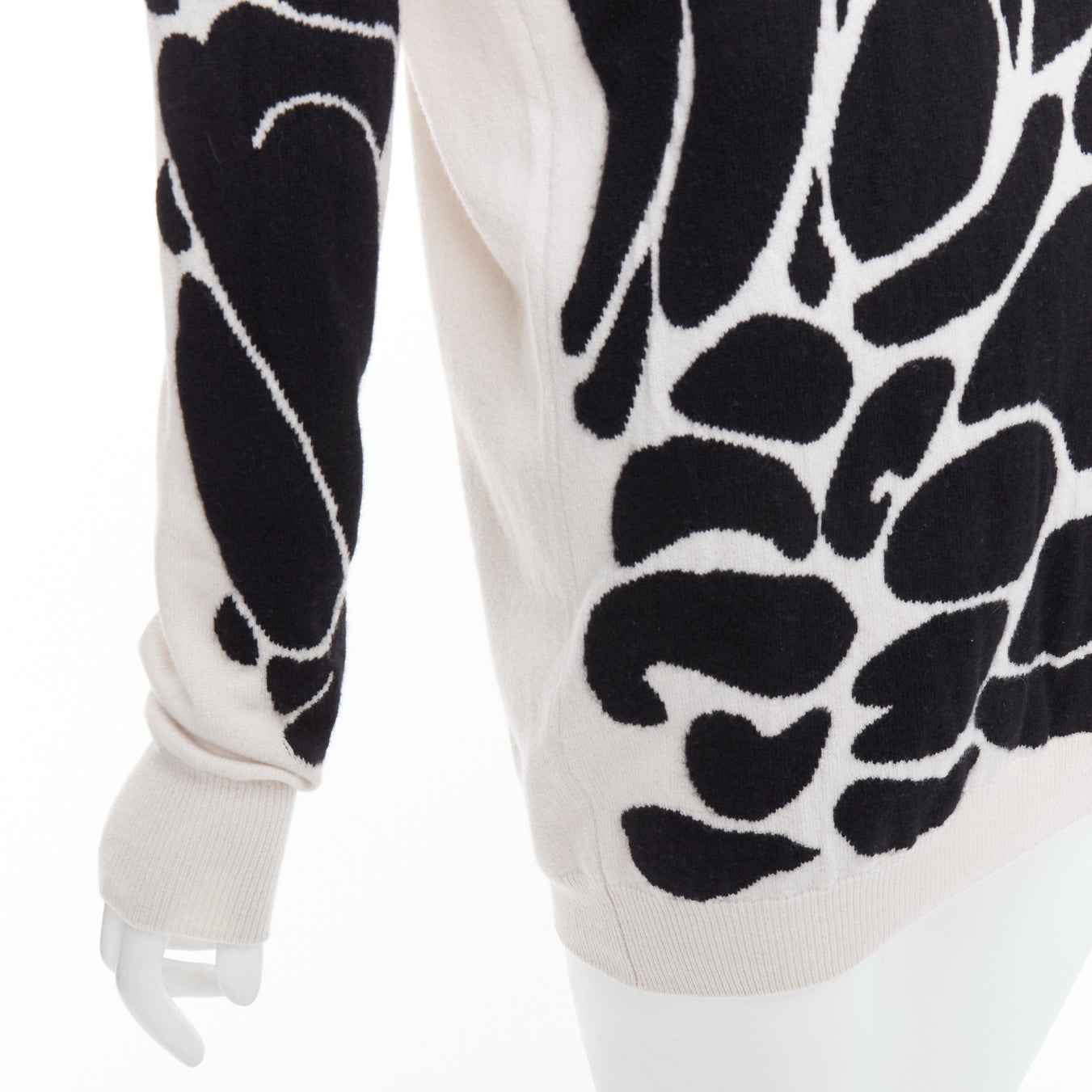 Bottega Veneta Abstract Intarsia Sweater - Back view