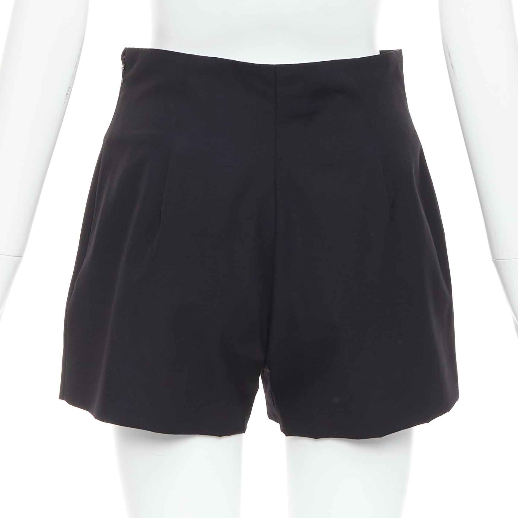 Dior Black Bar Jacket Short Set - Back view