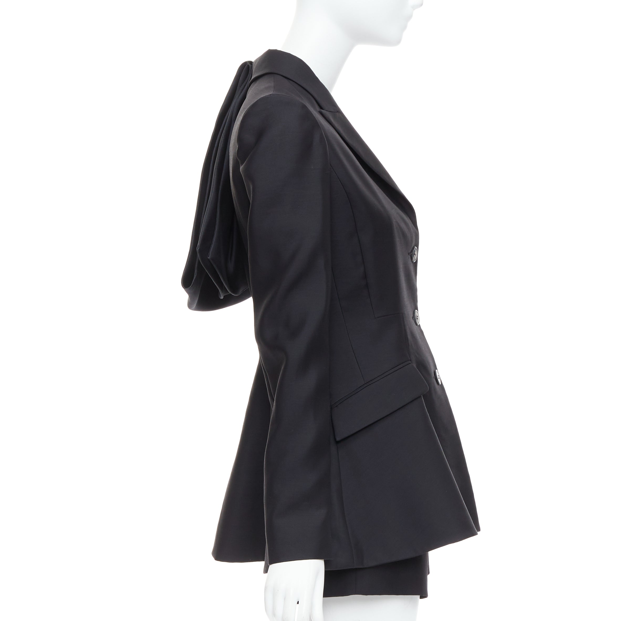 Dior Black Bar Jacket Short Set - Detail 1