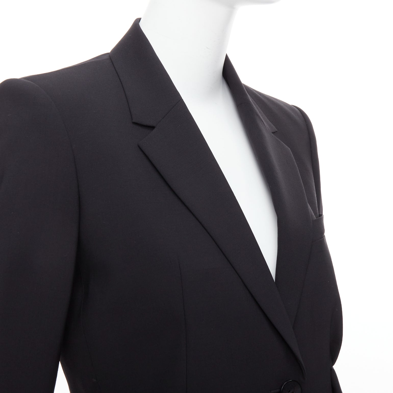Theory Black Pleated Side Blazer - Image 10