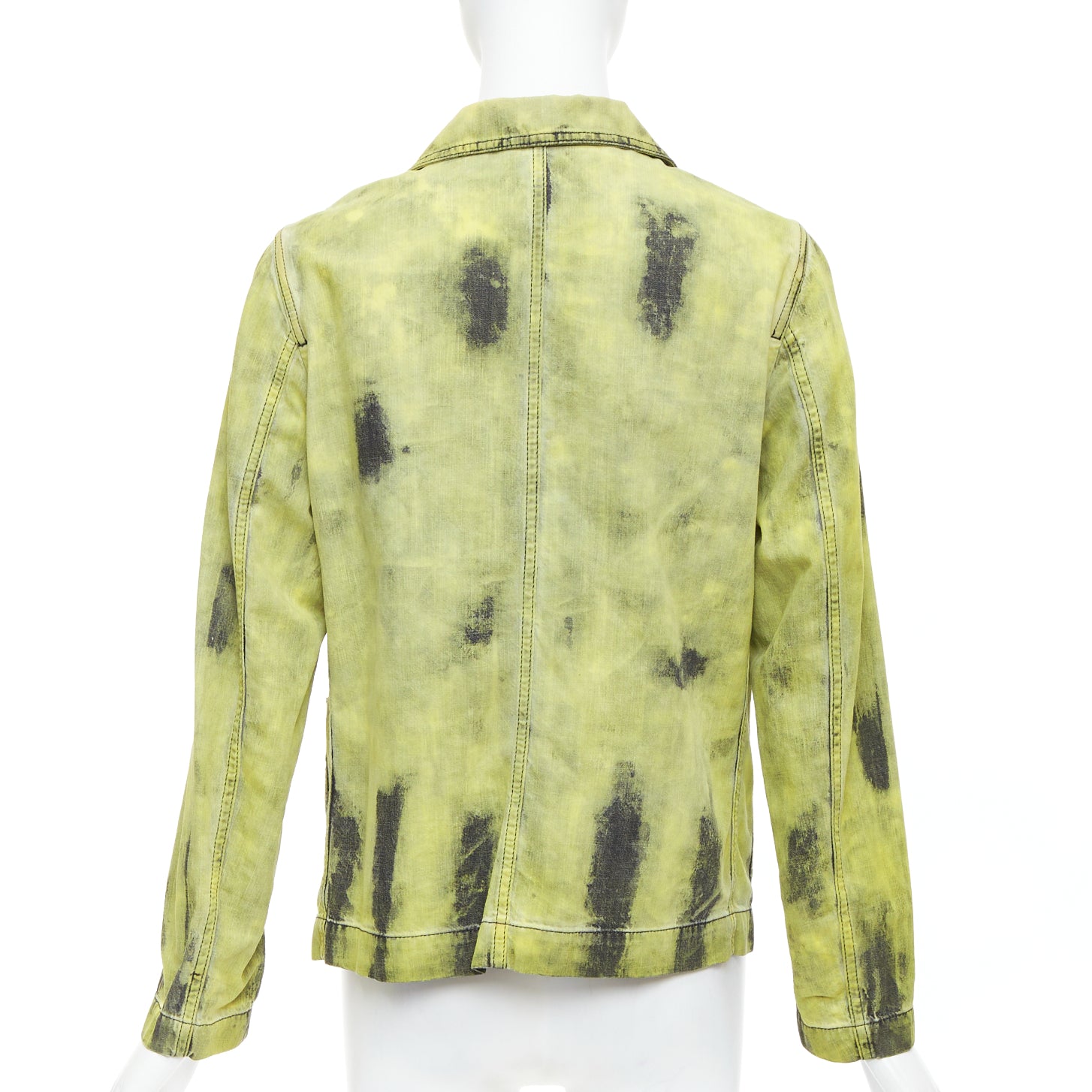 Dior Green Tie Dye Overshirt - Side view