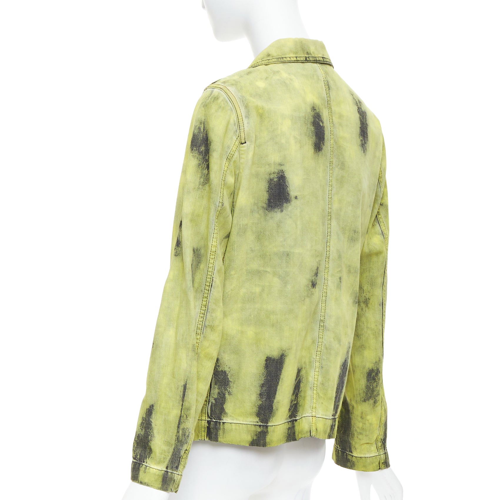 Dior Green Tie Dye Overshirt - Detail 1