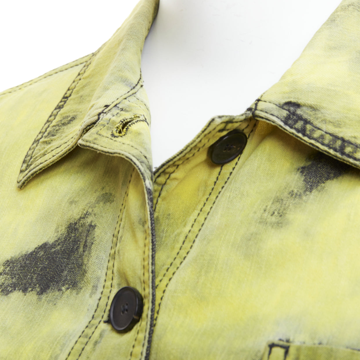 Dior Green Tie Dye Overshirt - Detail 2