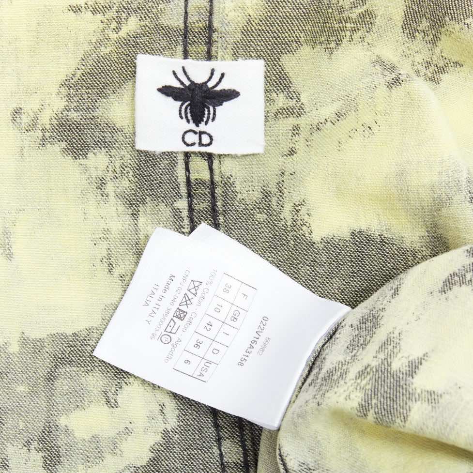 Dior Green Tie Dye Overshirt - Image 10