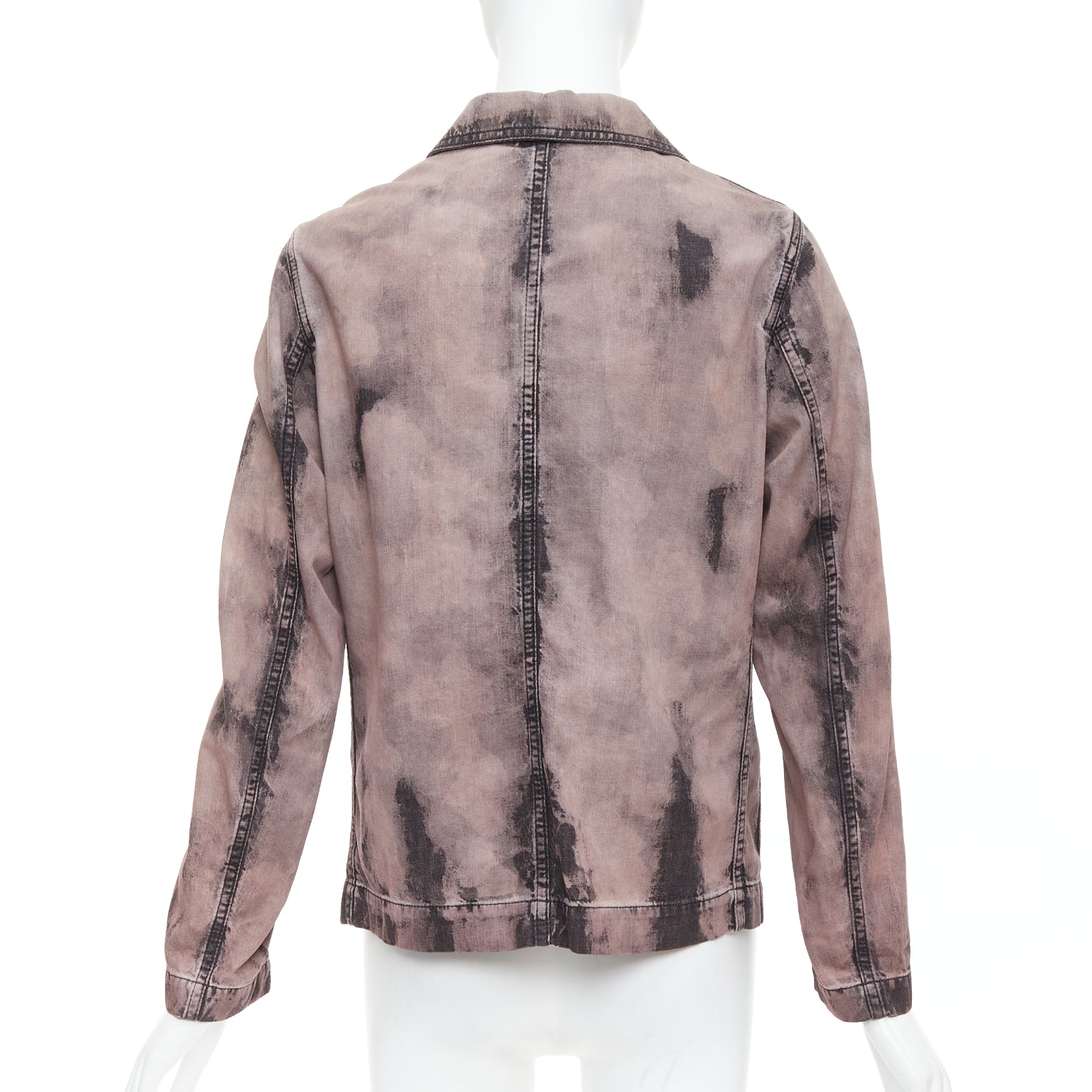 Dior Purple Tie Dye Overshirt - Detail 1
