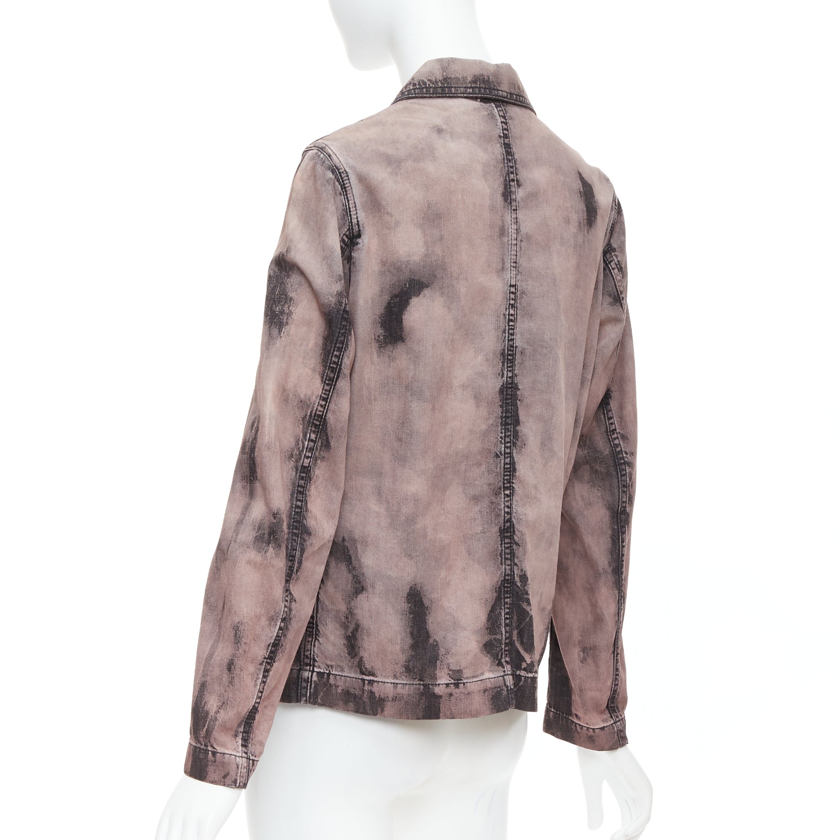 Dior Purple Tie Dye Overshirt - Detail 2