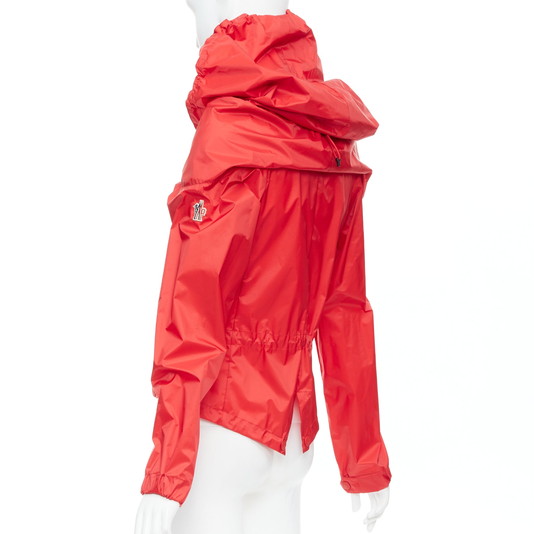 Moncler Red Oversized Windbreaker - Detail 2