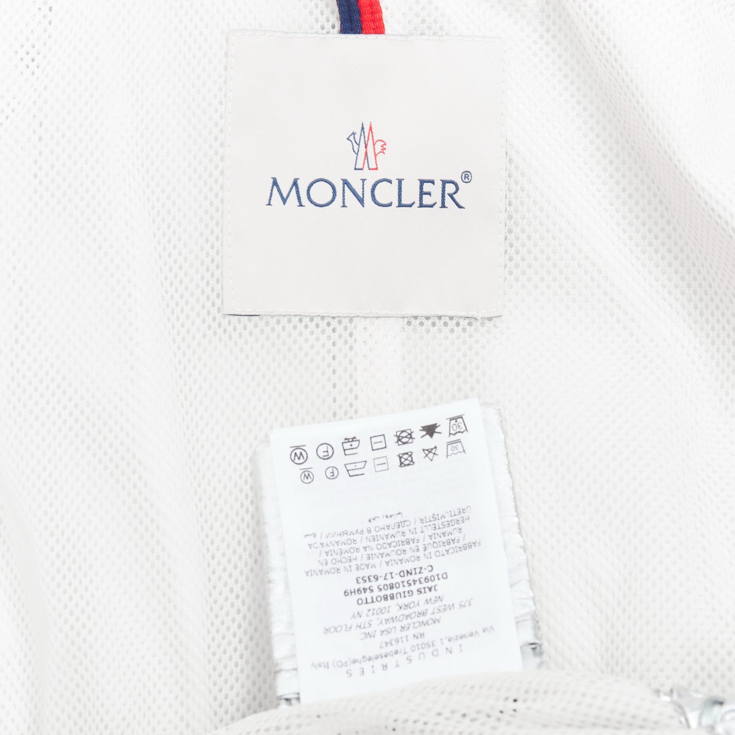 Moncler Silver Hooded Windbreaker - Image 11
