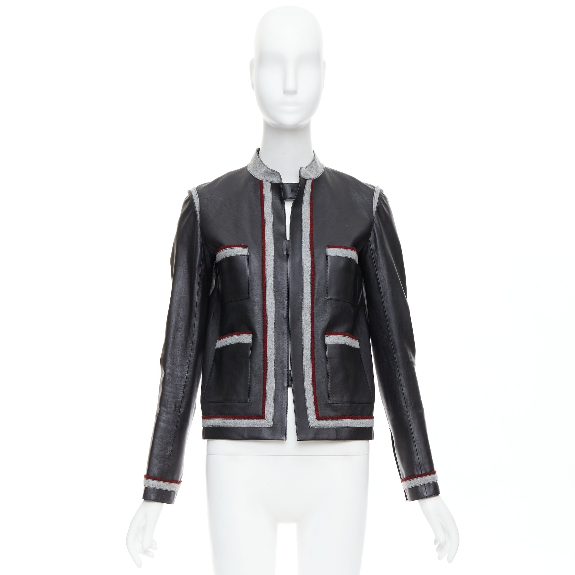 Chanel Wool Trim Pocket Jacket - Image 11