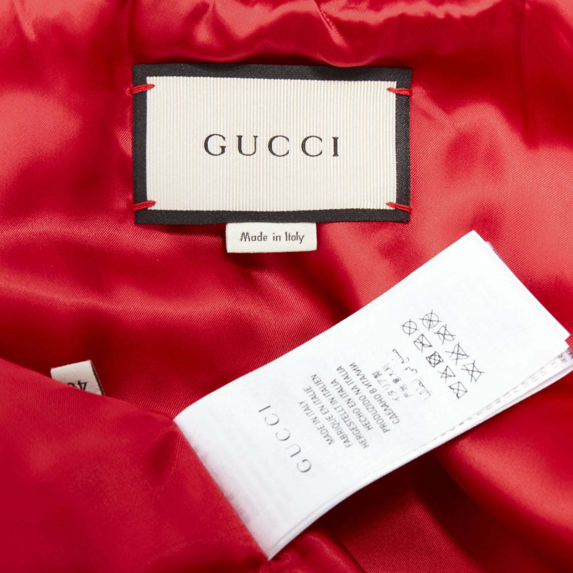 Gucci Pearl Trim Bomber - Image 12