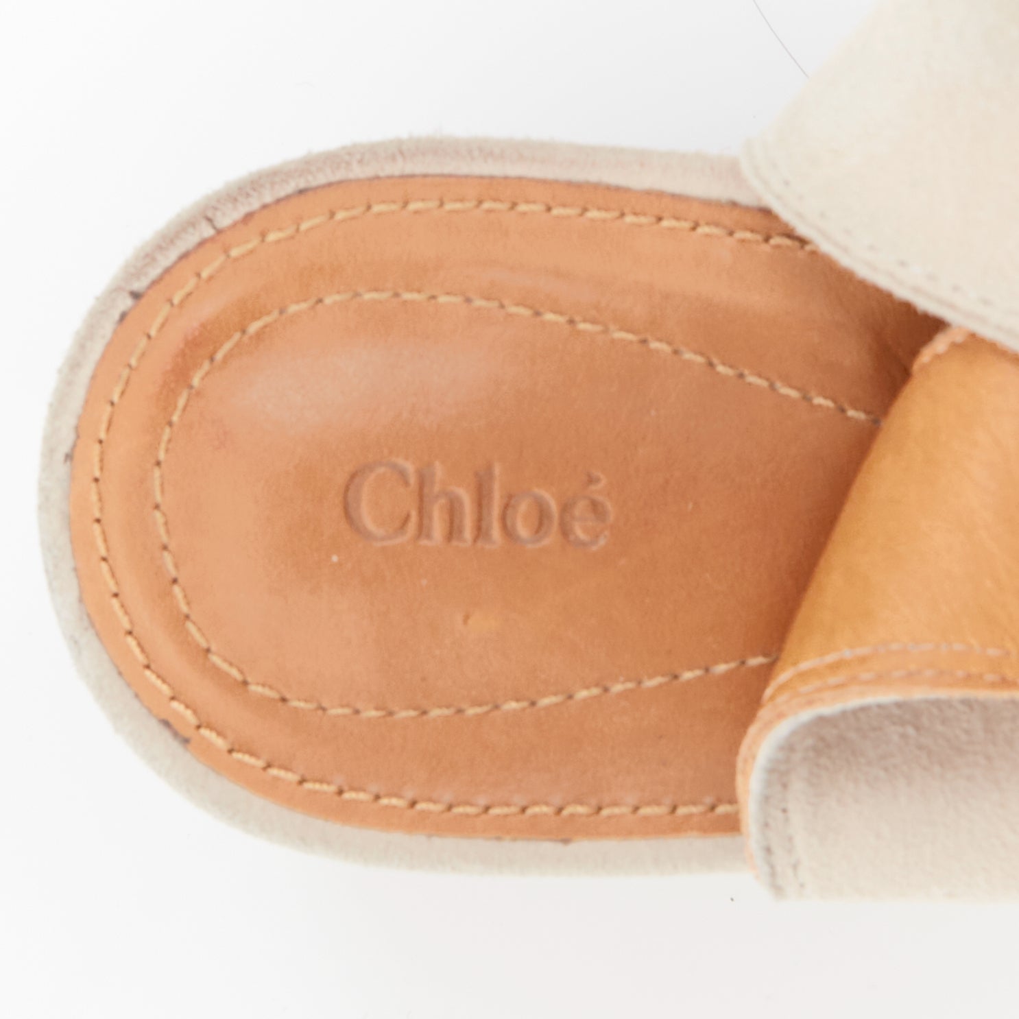 Chloe Suede Gladiator Wedges - Image 12