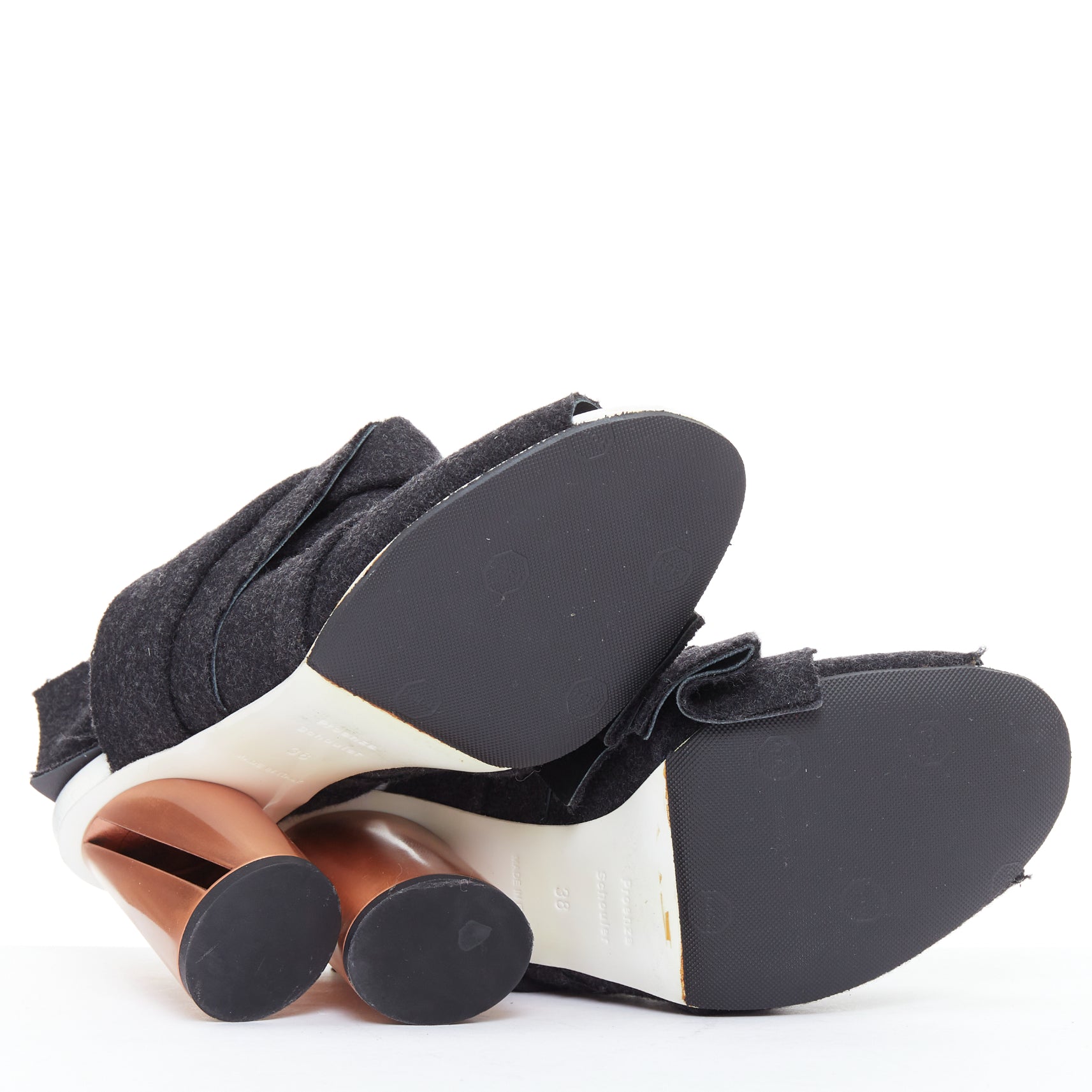 Proenza Schouler Bow Metallic Mules - Image 13