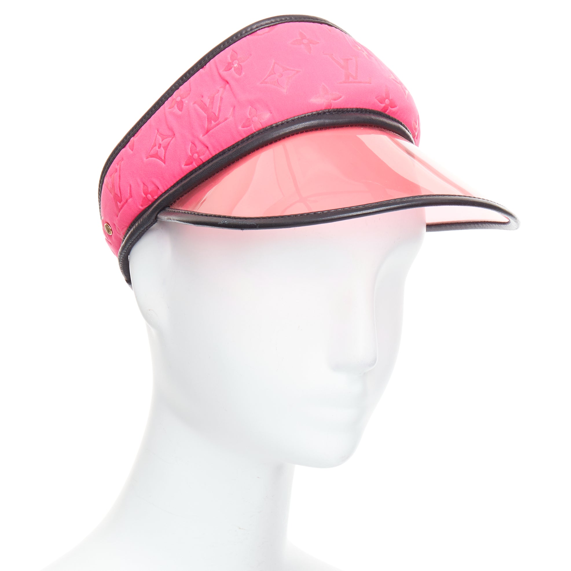 Louis Vuitton Pink Monogram Visor