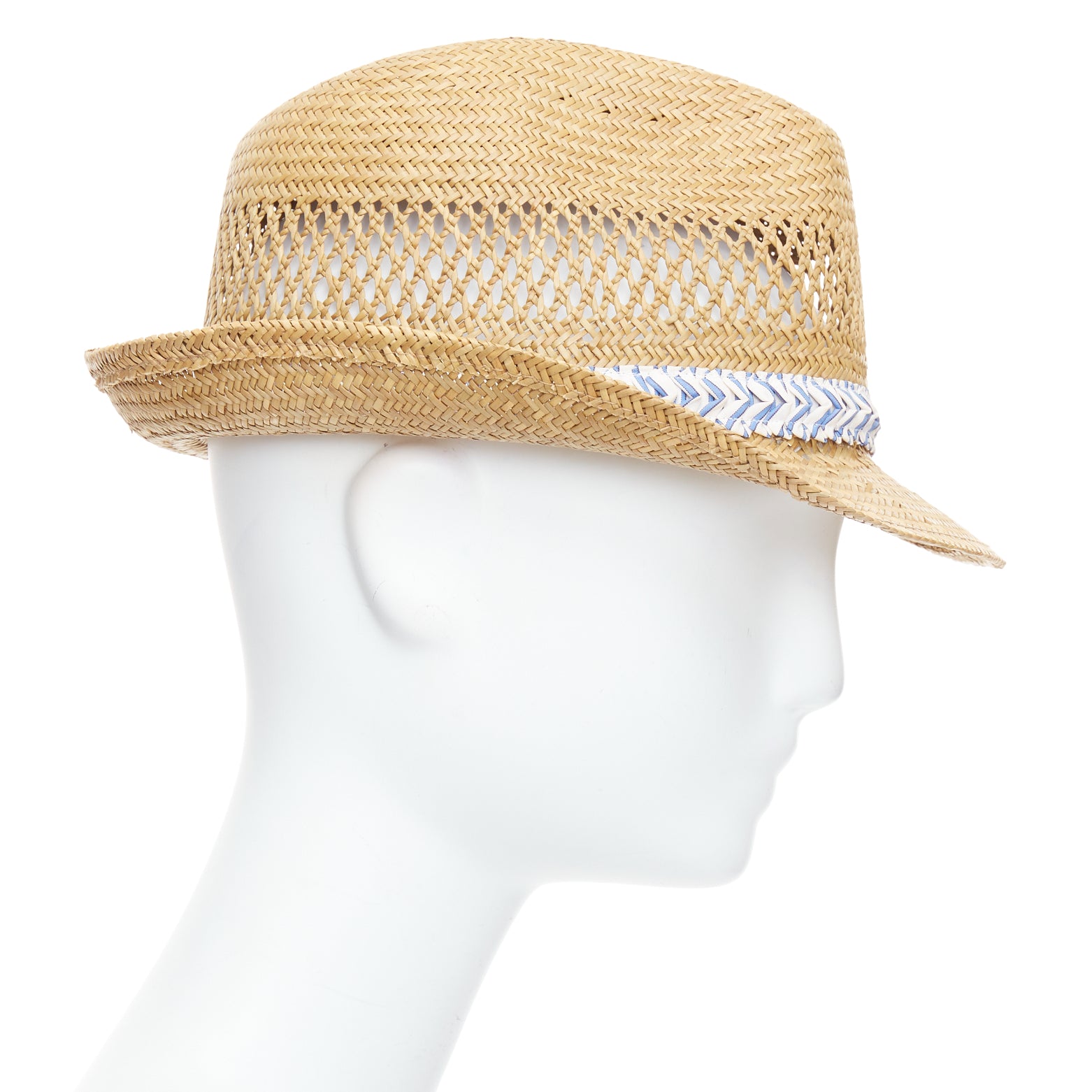 Comme Des Garcons Straw Ribbon Fedora - 4