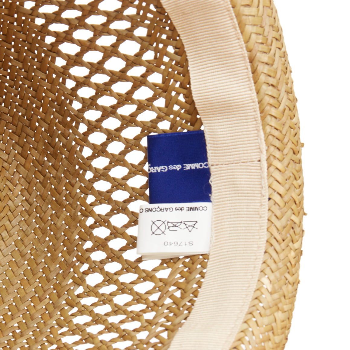 Comme Des Garcons Straw Ribbon Fedora - Image 10