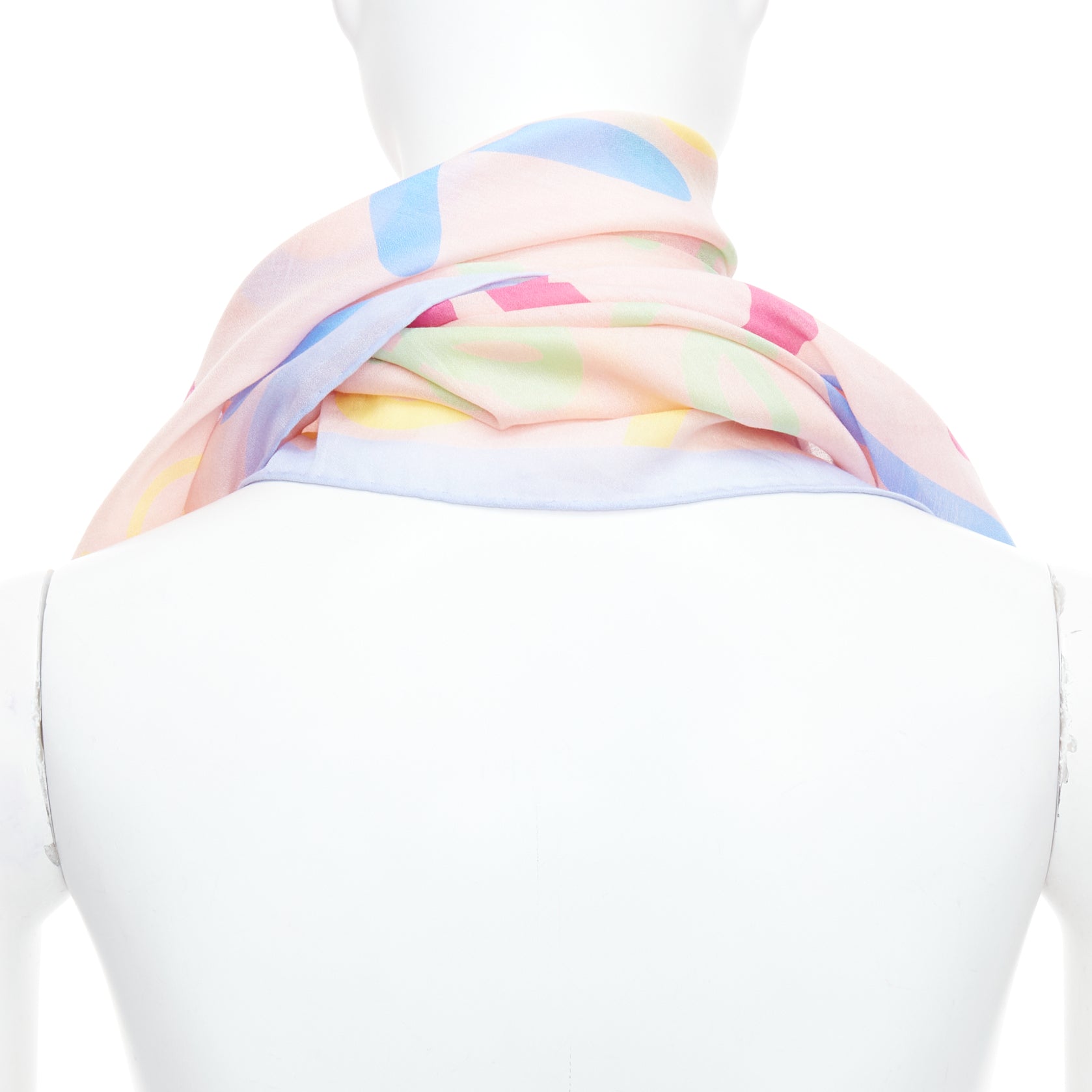 Loewe Logo Square Scarf - Side view