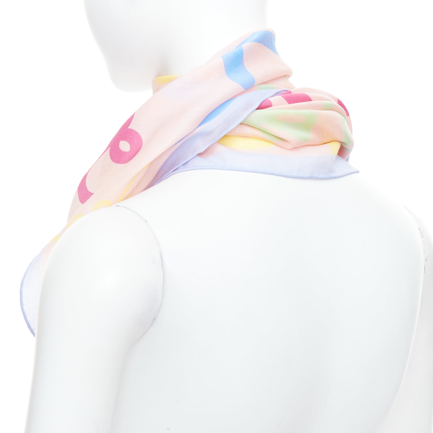 Loewe Logo Square Scarf - Detail 1