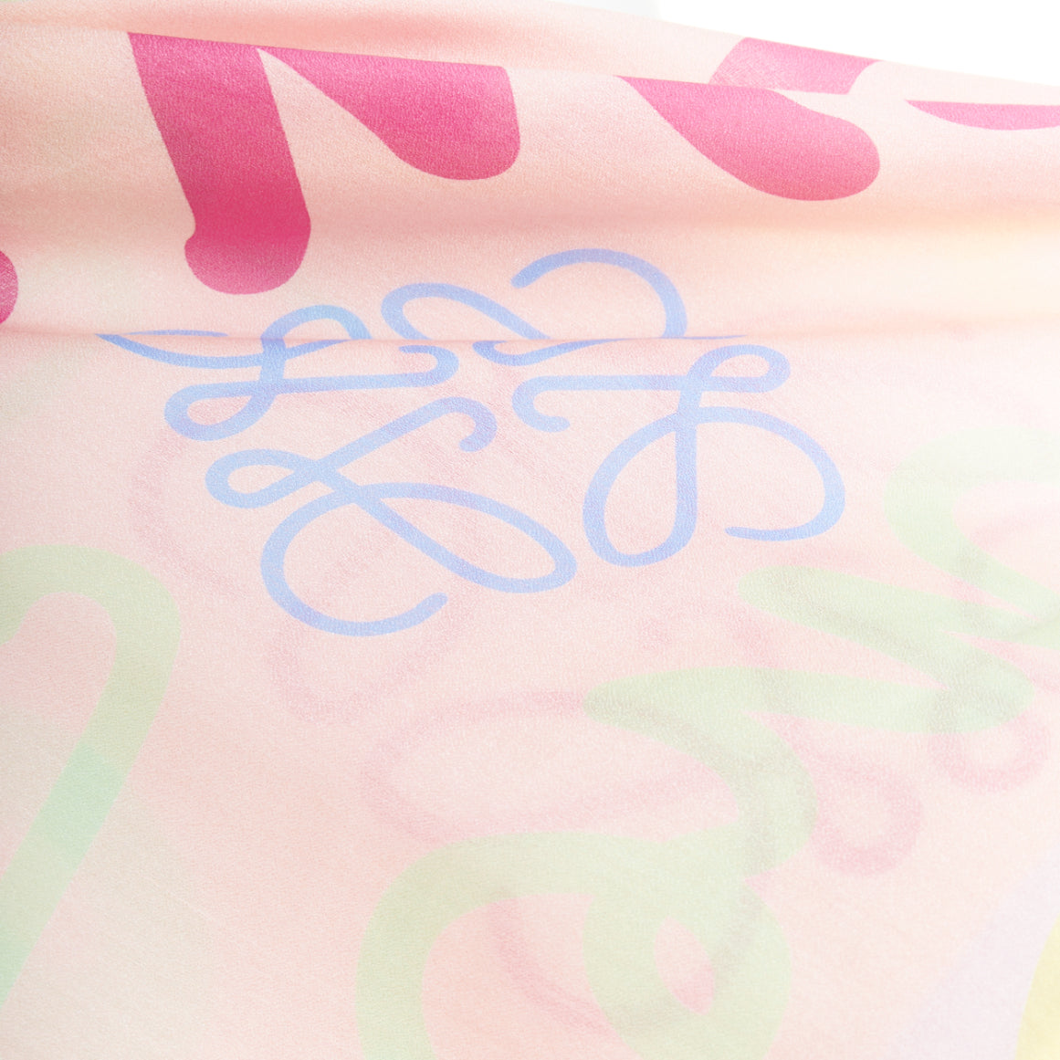 Loewe Logo Square Scarf - Detail 2