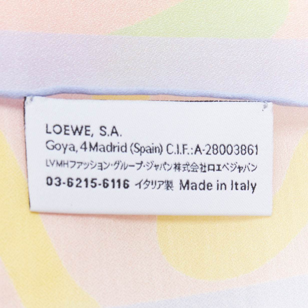 Loewe Logo Square Scarf - Image 10