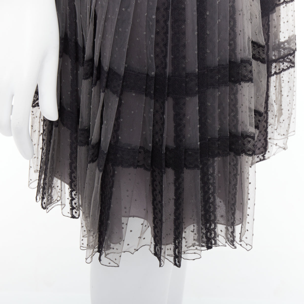 Dior Lace Belt Wrap Skirt - Image 10