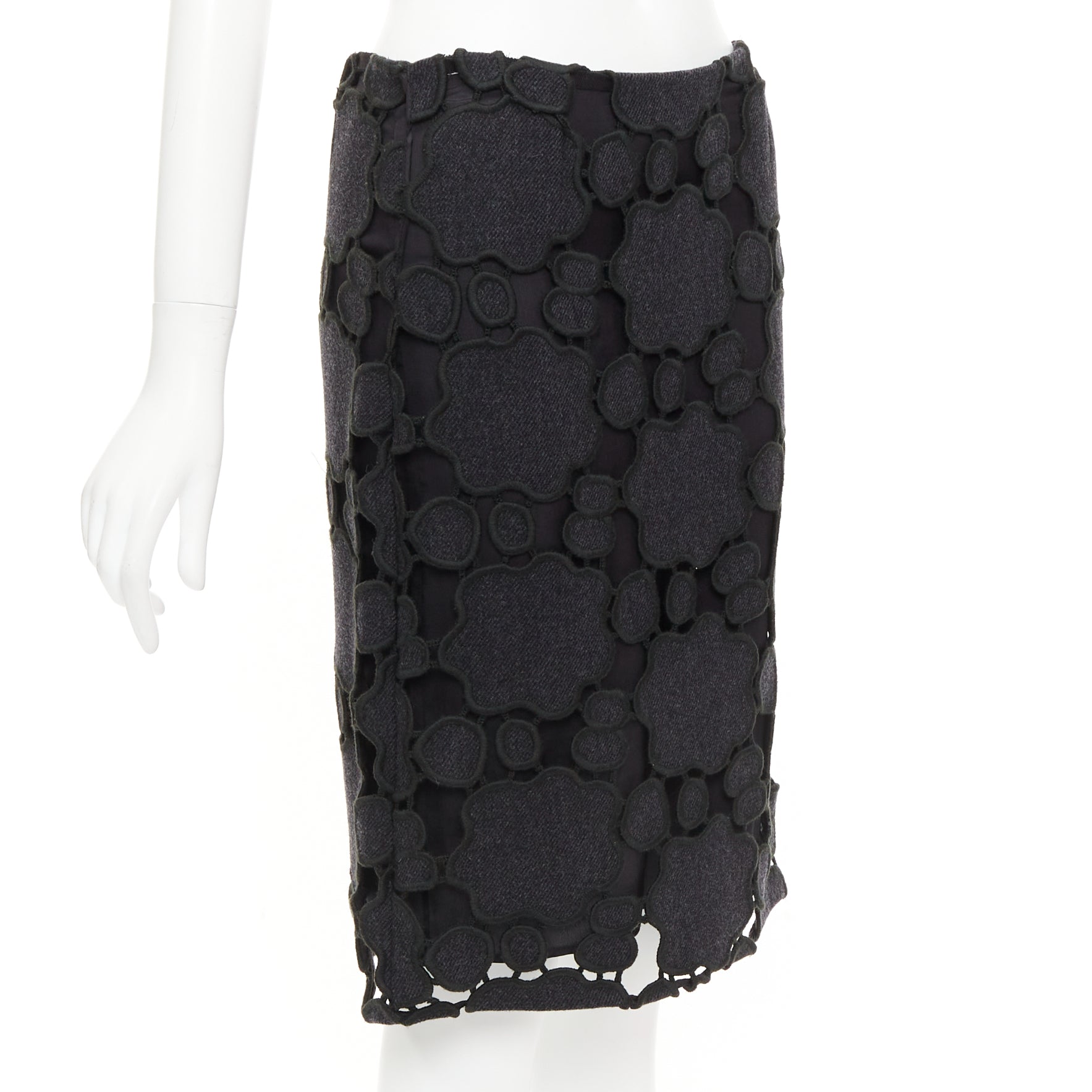 Miu Miu Cloud Embroidery Skirt - Image 6