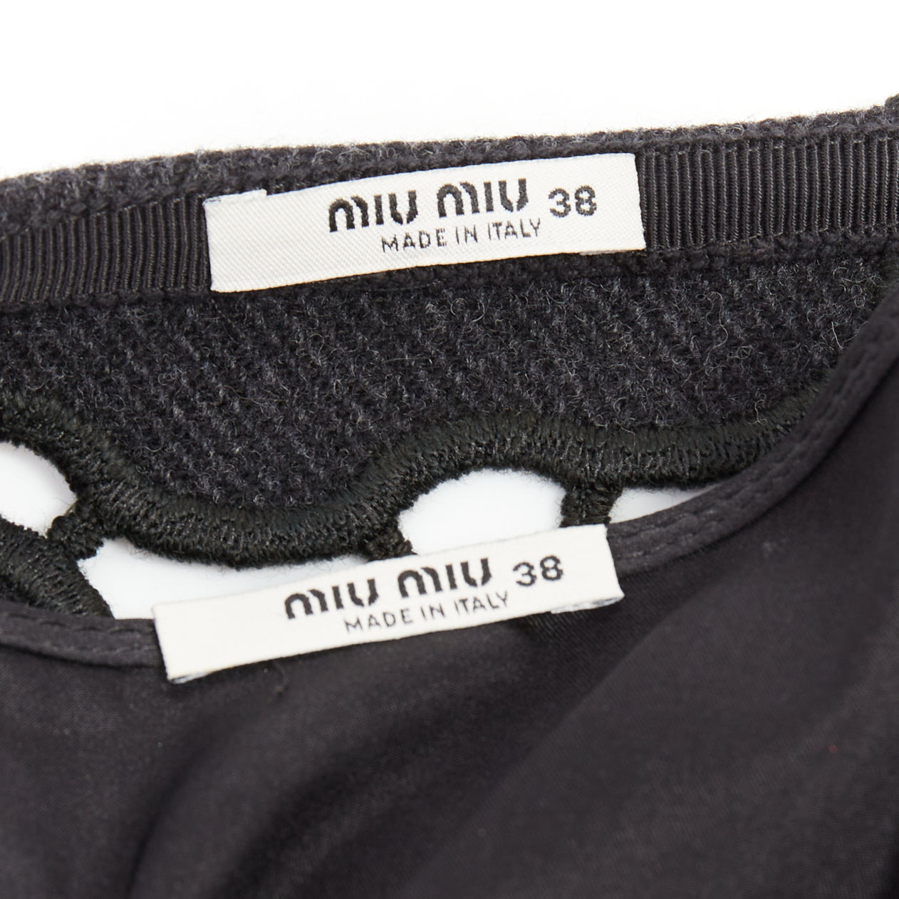Miu Miu Cloud Embroidery Skirt - Image 10