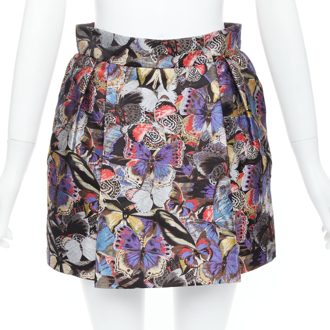 Valentino Garavani Butterfly Jacquard Skirt