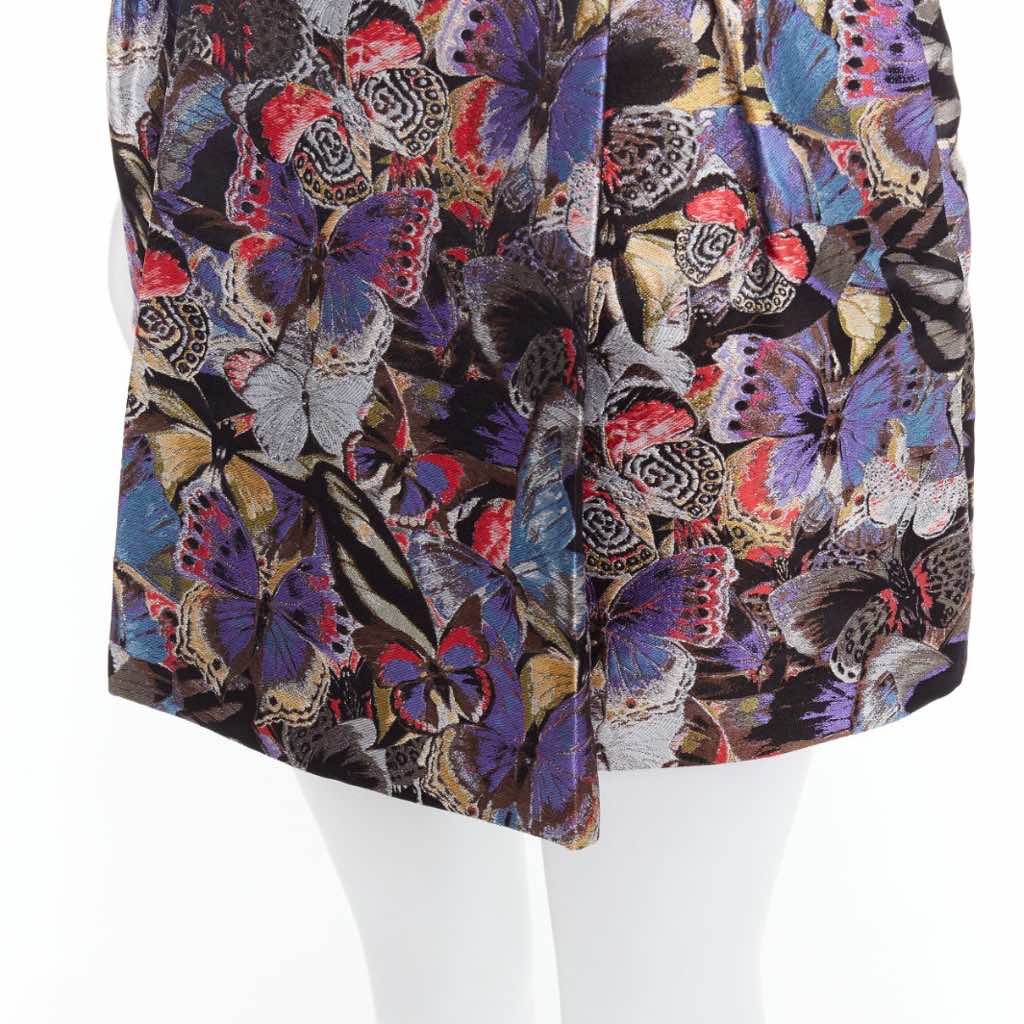 Valentino Garavani Butterfly Jacquard Skirt - Back view