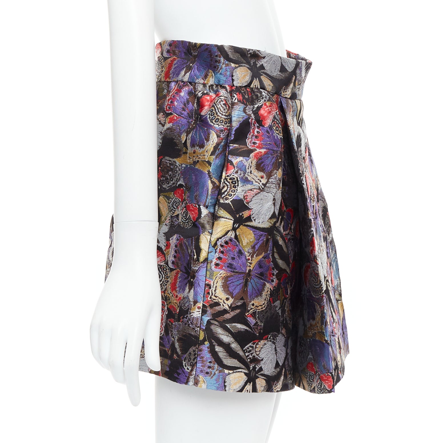 Valentino Garavani Butterfly Jacquard Skirt - 4