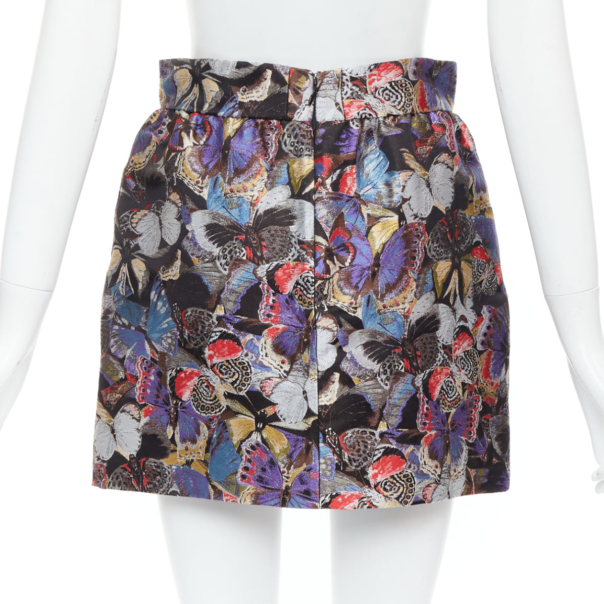 Valentino Garavani Butterfly Jacquard Skirt - Side view