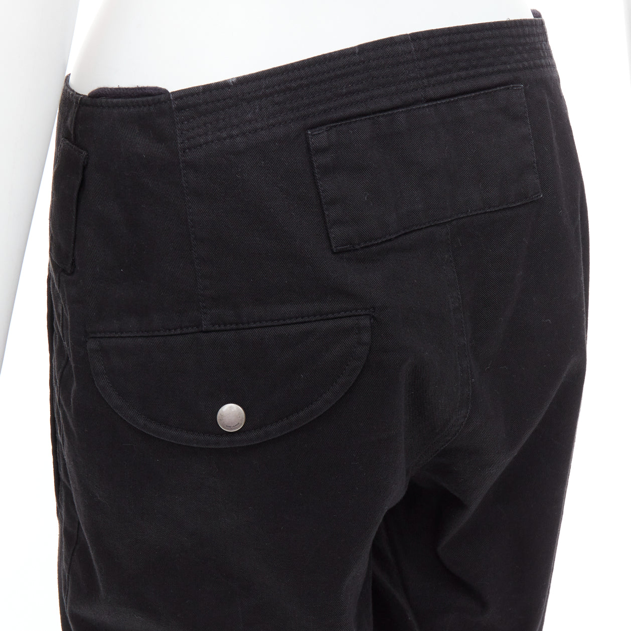 Saint Laurent Floral Capri Shorts - Back view